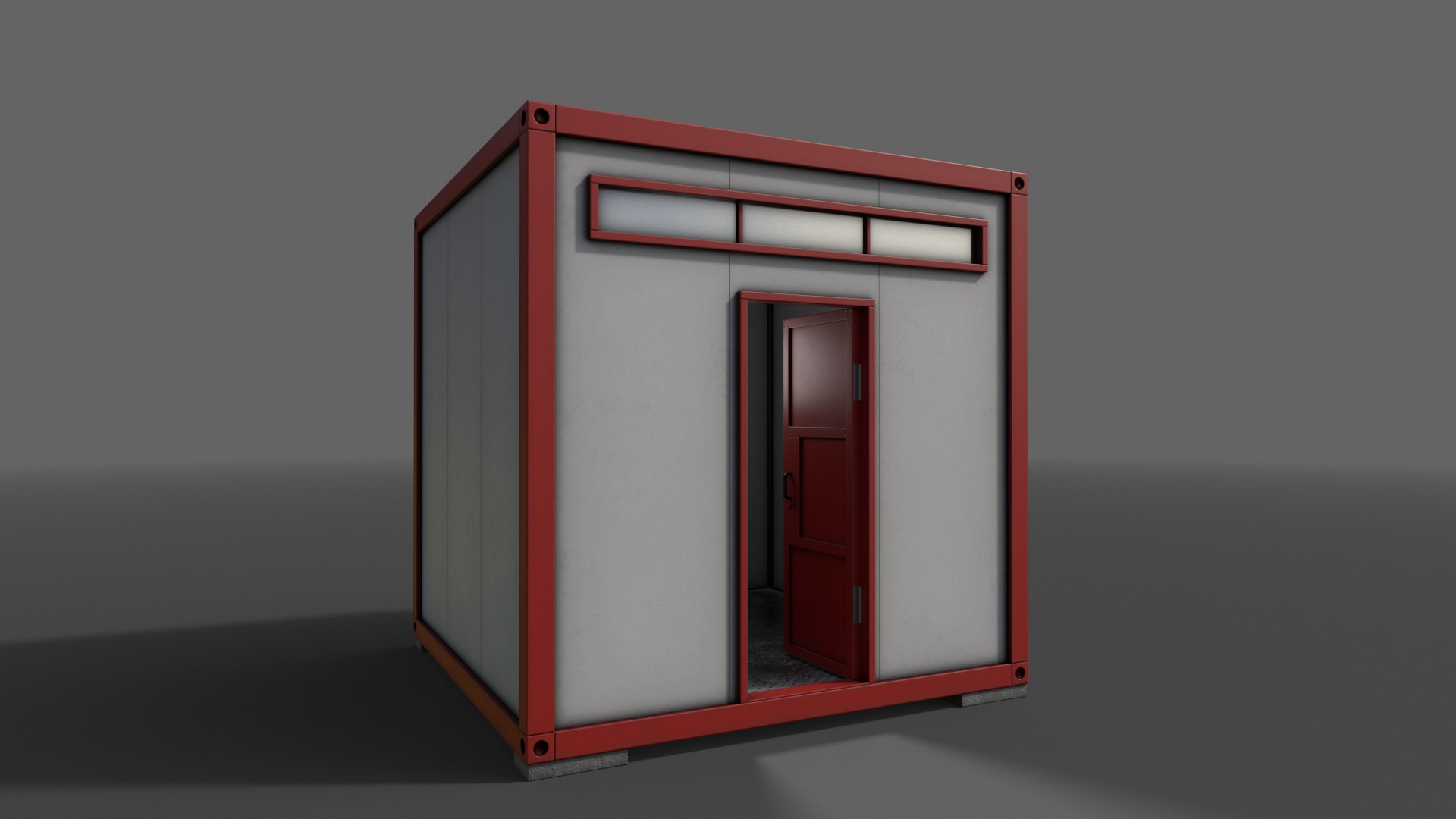 PBR Container House AB V2 3D Model - TurboSquid 2060012