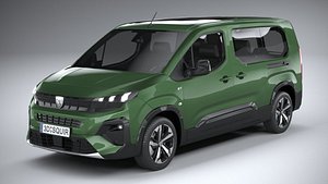 Peugeot Rifter Long 2024 3D