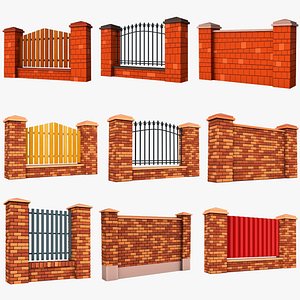 Cartoon Fence Collection