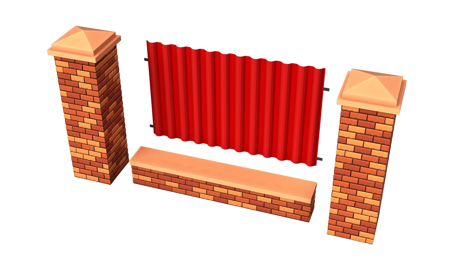 3D Cartoon Fence Collection https://p.turbosquid.com/ts-thumb/FA/CpDl4c/DD/brickfencega506/png/1660689671/1920x1080/fit_q87/6440fdebf4bd5beda731cf08480465f205b9794e/brickfencega506.jpg