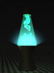 C4d Animated Lava Lamp