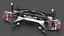 3D Car Front Suspension Assembly model