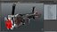 3D Car Front Suspension Assembly model