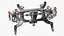 3D Car Front Suspension Assembly model