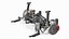 3D Car Front Suspension Assembly model