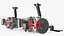 3D Car Front Suspension Assembly model