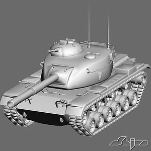 3ds max tank m60