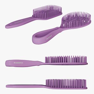 Detangling Hairbrush 3D model