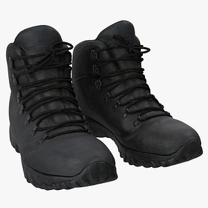 Black Winter Boots