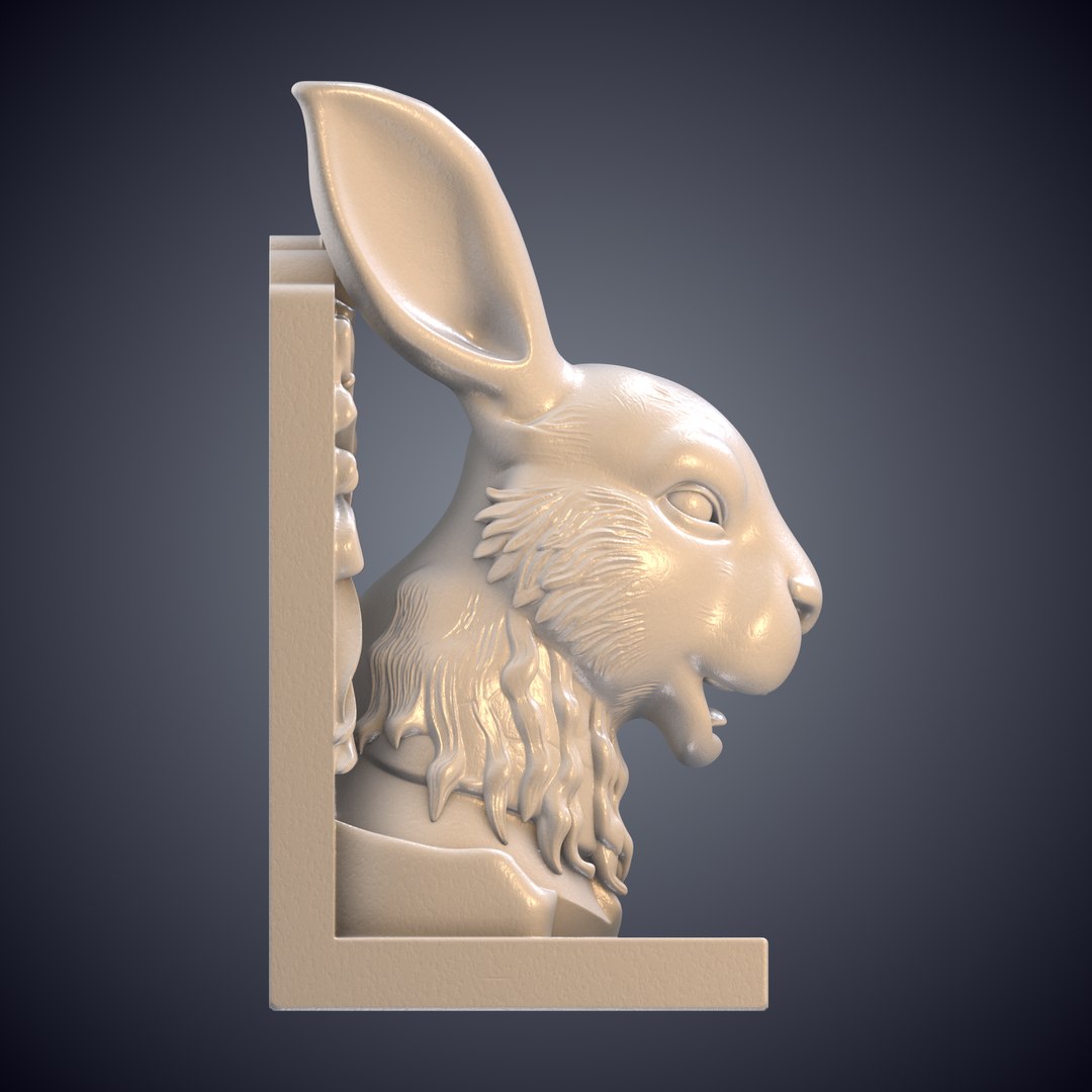 Rabbit Bookend Sculpture 3D Model PM-20 model https://p.turbosquid.com/ts-thumb/FA/Pgn38i/Dy/3dprint_model_material_side_l/png/1790958427/1920x1080/fit_q87/ab65e0ba7715194356de749b2dc8e08d346d0be4/3dprint_model_material_side_l.jpg