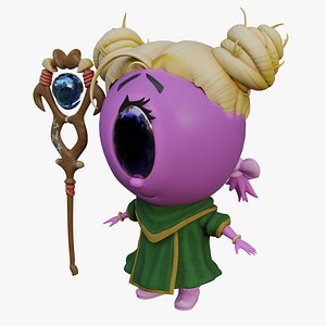 Stylized character 3d model model