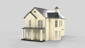 Neighborhood House 19T5 3D model