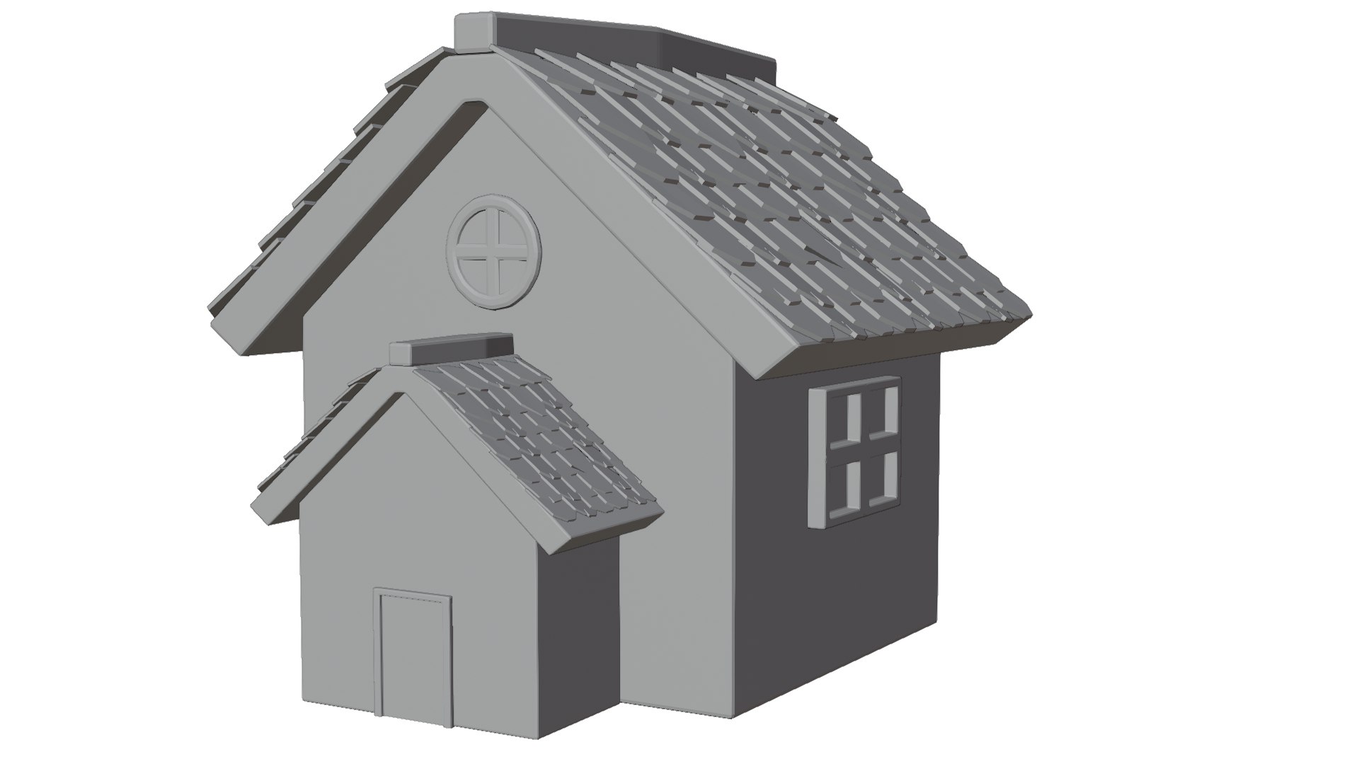 Stylized Low-poly House 3D Model - TurboSquid 1831072