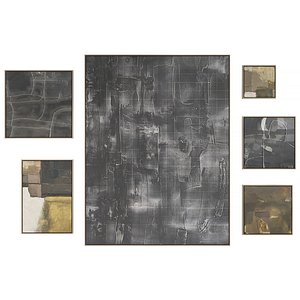 3D model Abstract Painting Frame Set 05