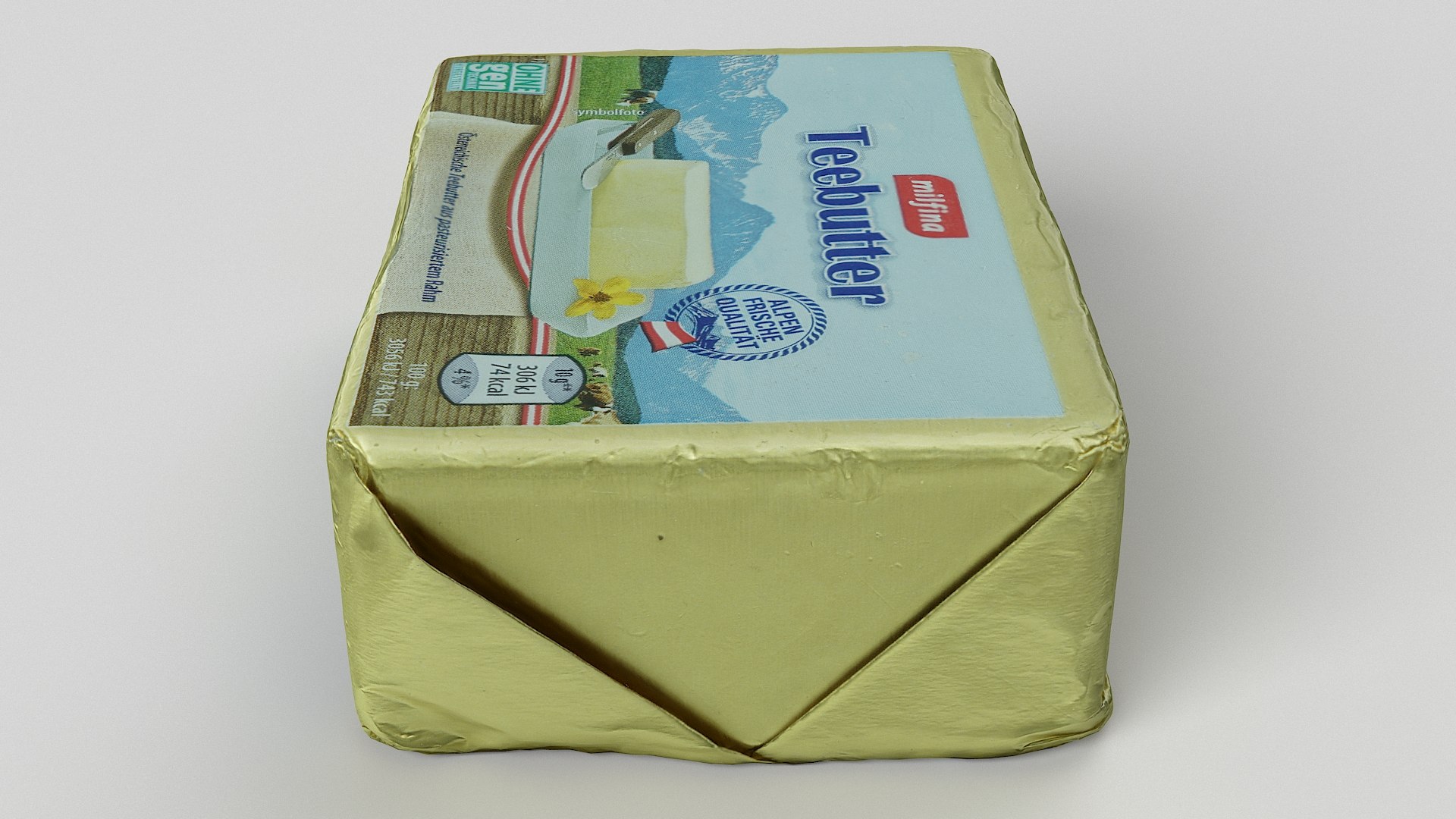 3D Package Butter Model - TurboSquid 1565395