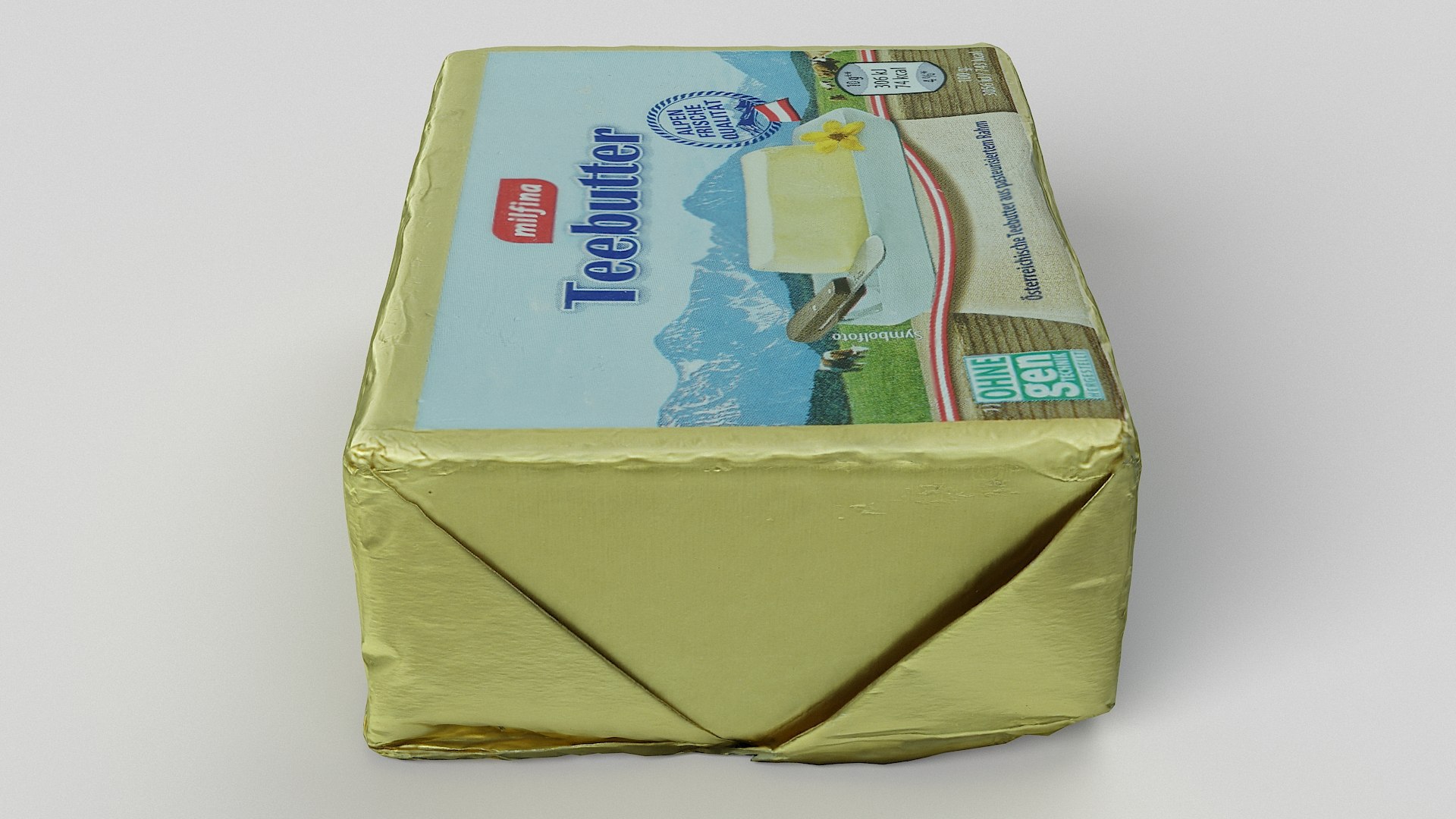 3D Package Butter Model - TurboSquid 1565395