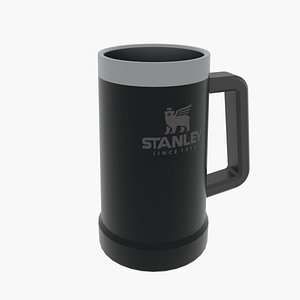 3D Beer mug stainless steel