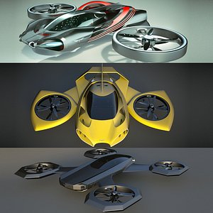 SALE 3 in 1 Copter Car Bundle 17 3D