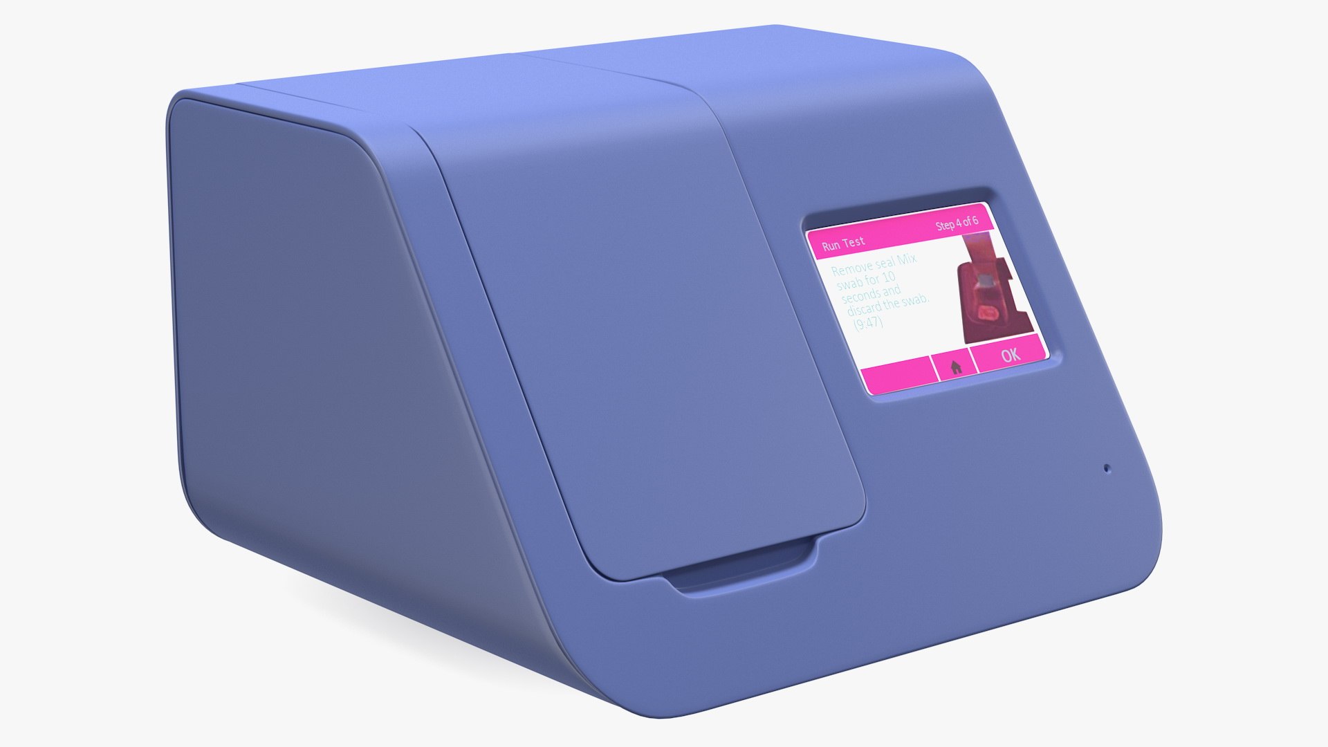 COVID19 Sample Test Machine Conduct 3D model preview