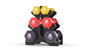 3D Fitness Dumbbell Set