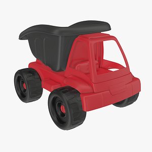 toy truck dump 3D model