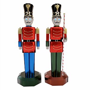 Nut cracker soldier toy 3d model 3D model