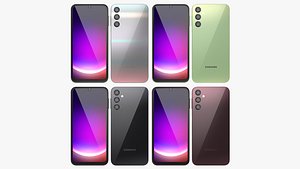Samsung Galaxy A24 All Colors 3D model