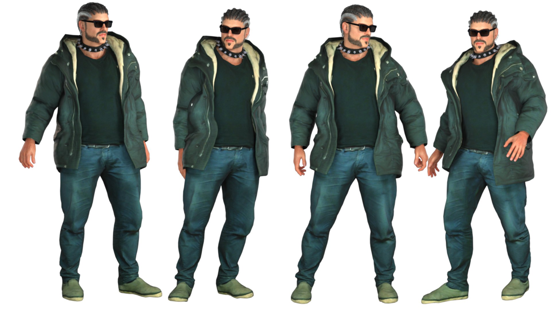 Realistic Rigged Male-Jack Character 3D Model 3D model - TurboSquid 2113263