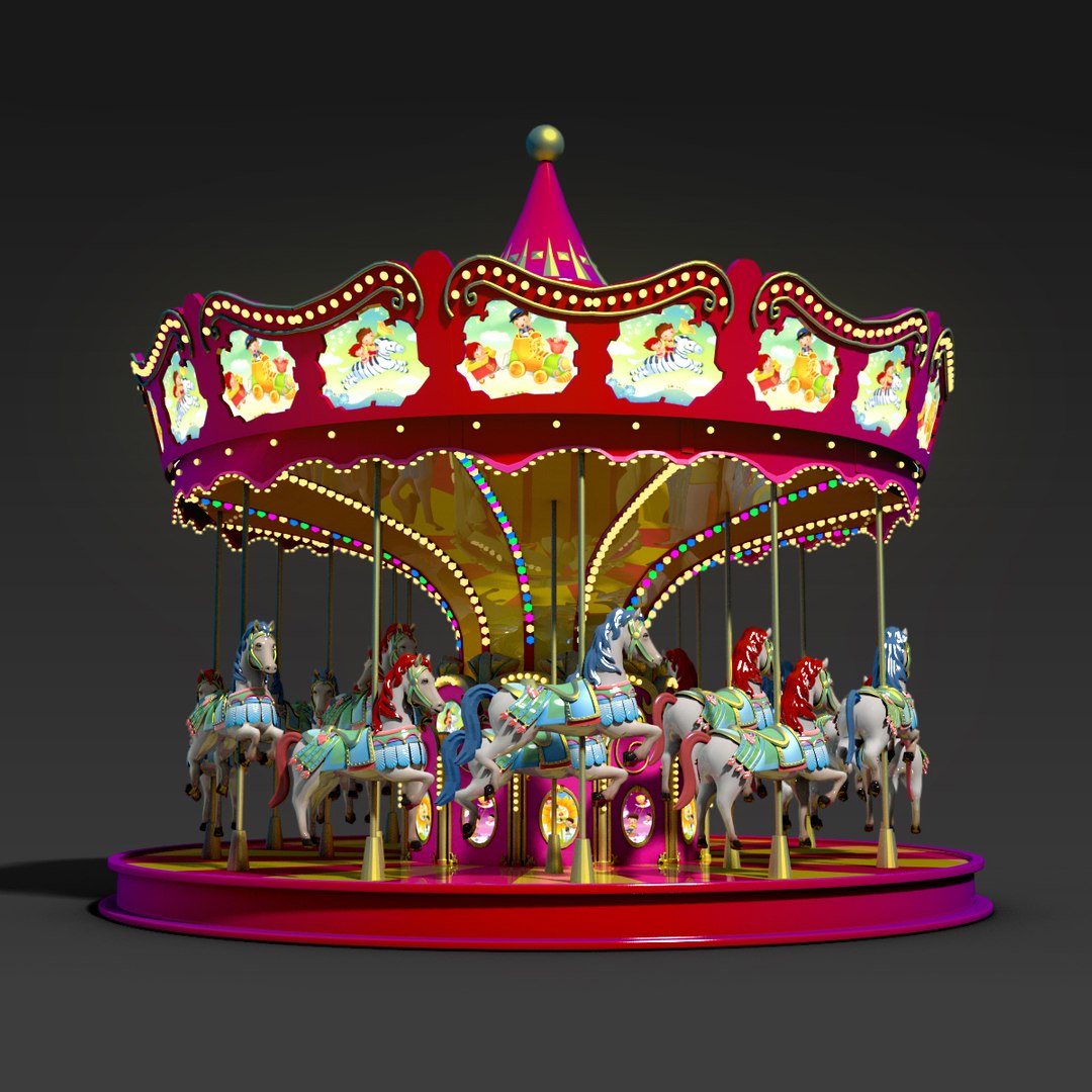 3d carousel