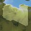LIBYA Map - 32K Realistic Satellite Terrain - Elevation