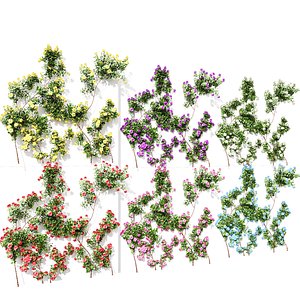 New Plant High detail Climbing Roses Wall02 Grow
