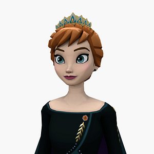 3D Anna Queen model