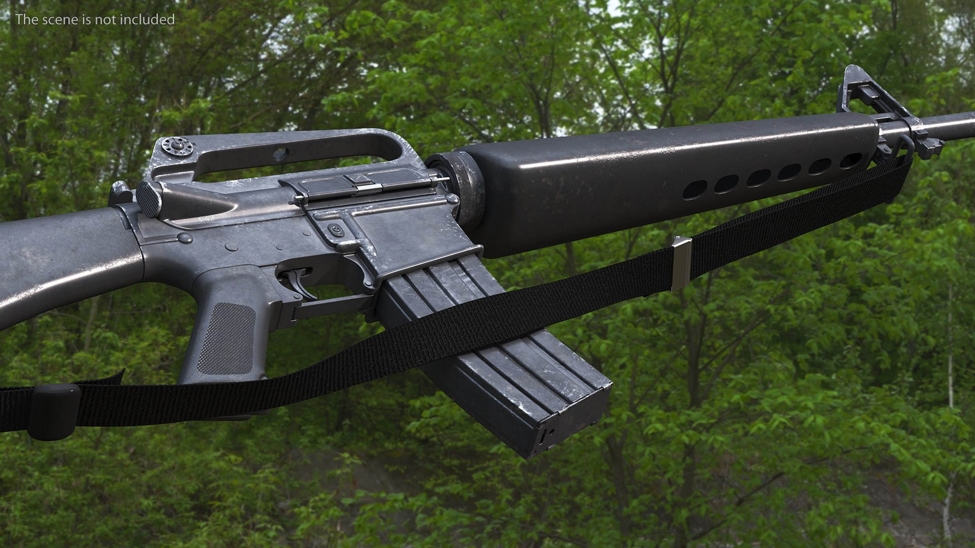 3D M16 Rifle - TurboSquid 2216659