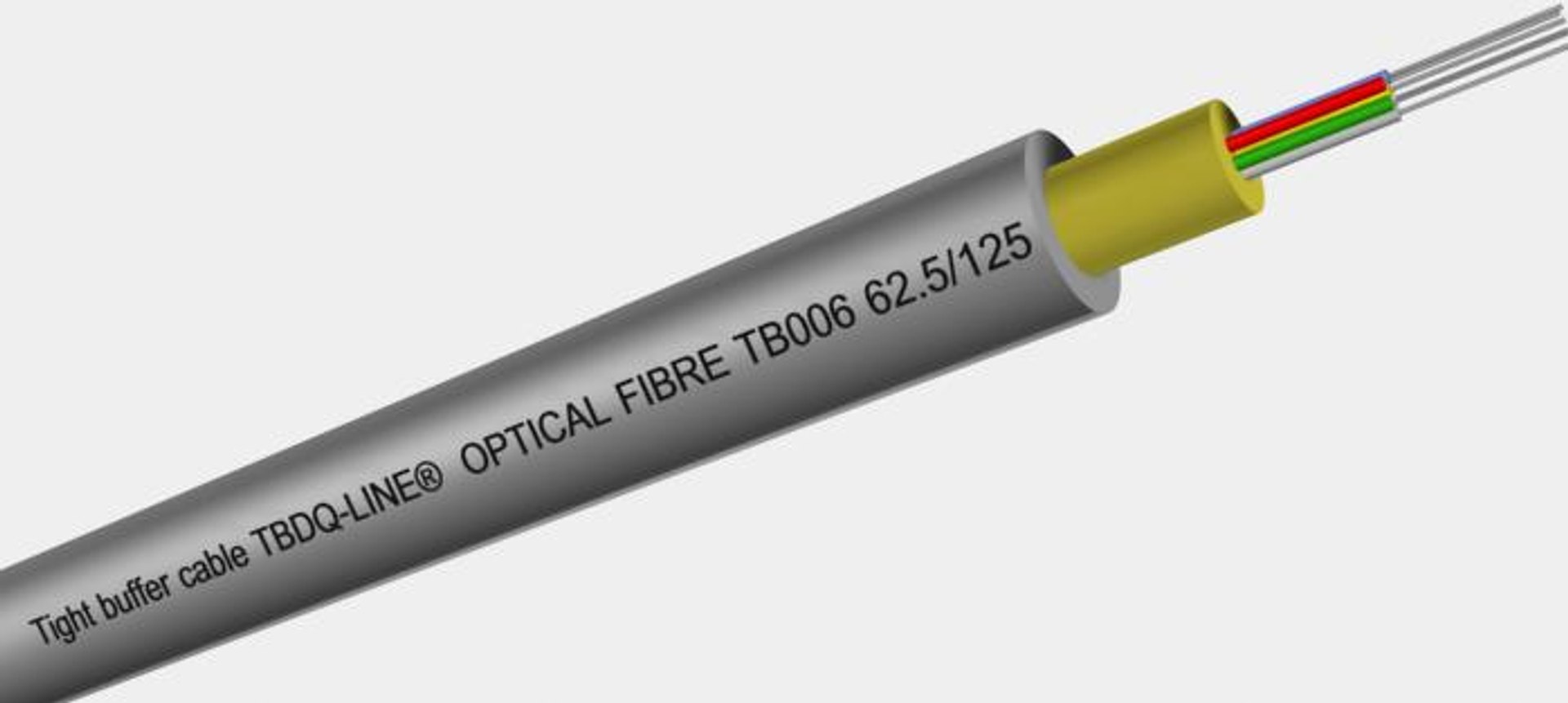 tight buffer cable tb 3d model