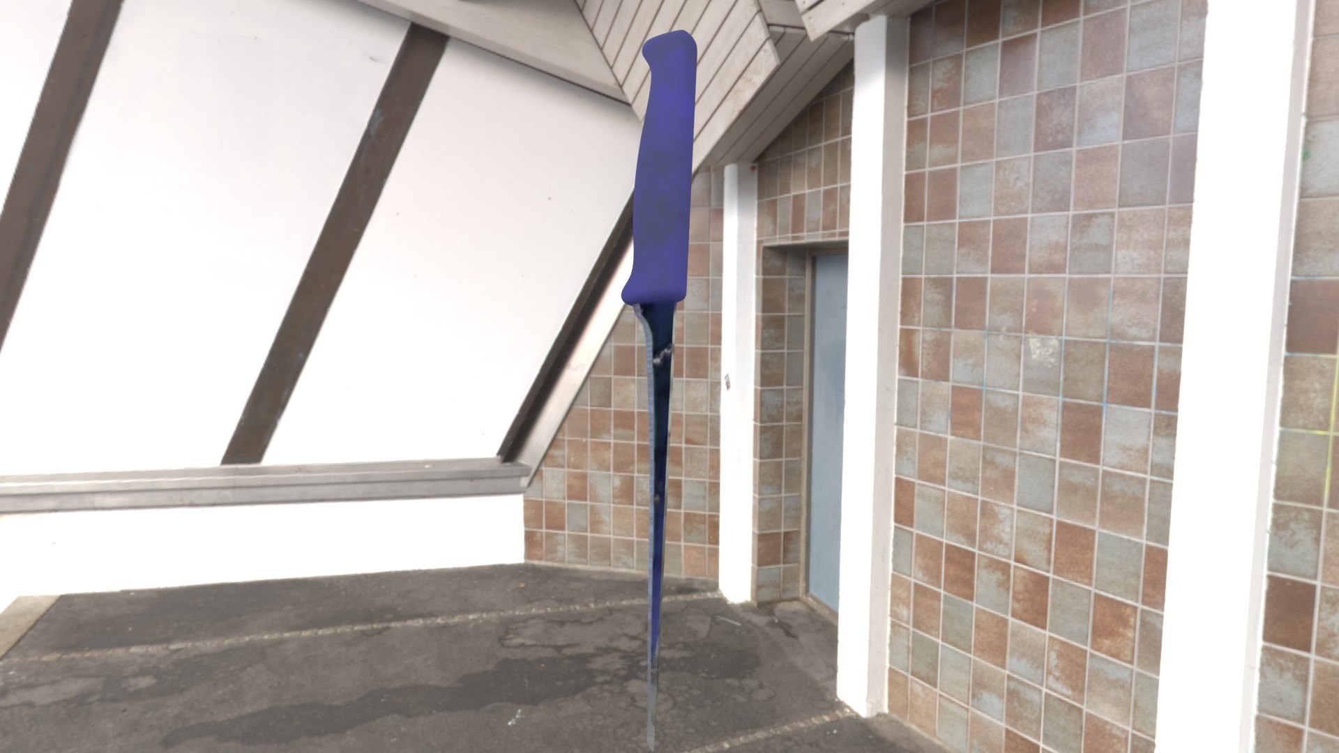 Old kitchen knife 3D model - TurboSquid 2172979