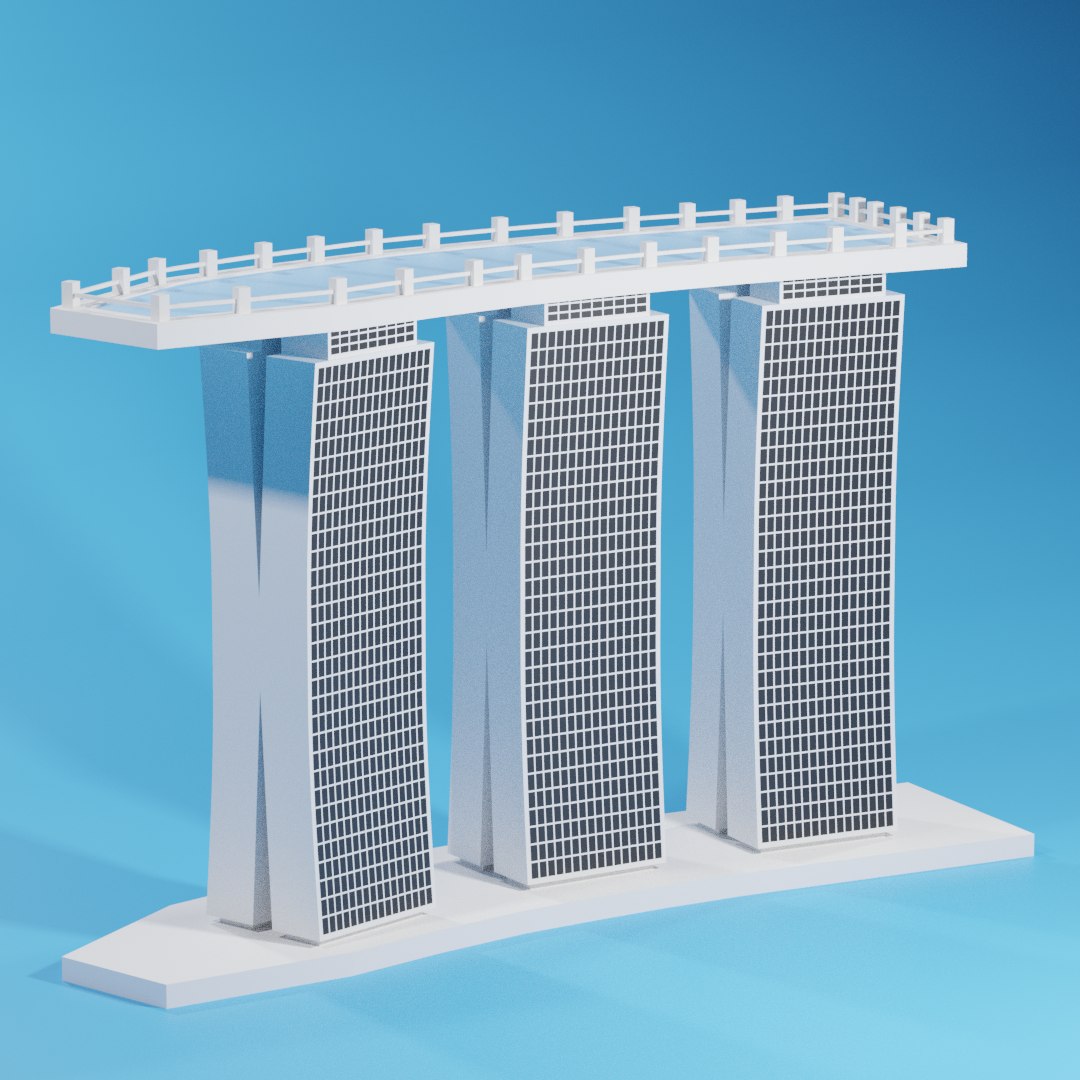 3D Singapore Marina Bay Sands Hotel model https://p.turbosquid.com/ts-thumb/FB/GiIJTy/to/12/png/1633227542/1920x1080/fit_q87/787075872449107d4e505feb4b399a2d1832aea1/12.jpg