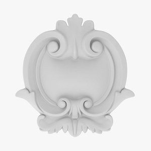 Cartouche Ornament 031