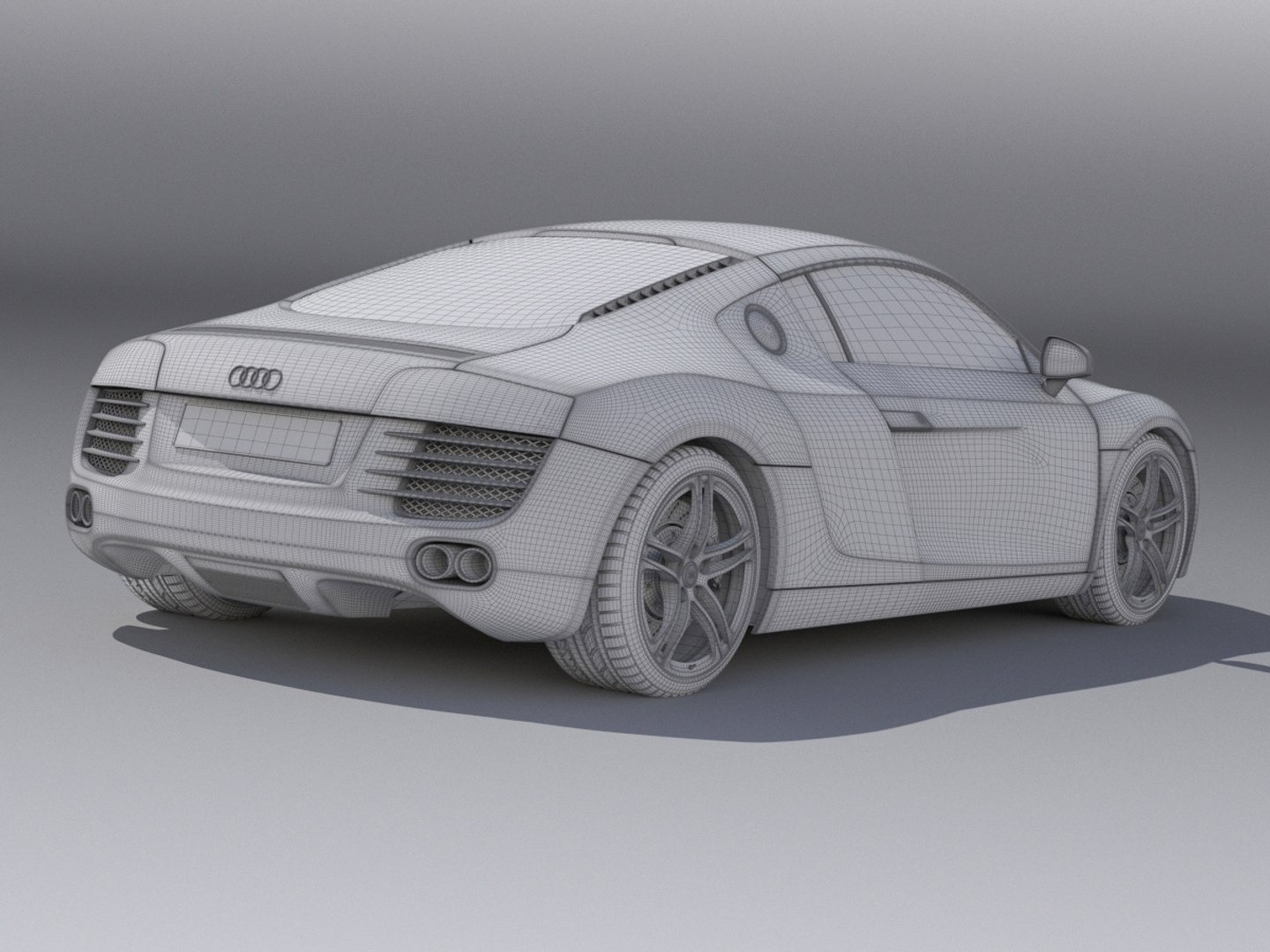 3d Audi R8 Model
