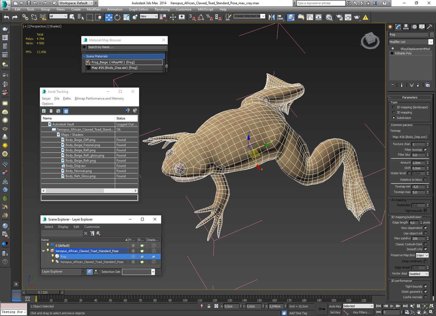 Xenopus African Clawed Toad Standard Pose model https://p.turbosquid.com/ts-thumb/FB/IzKNjP/tP/xenopusafricanclawedtoadstandardposevray3dmodel023/jpg/1696042140/1920x1080/fit_q87/8470481c9320d9041ee7510162ba75f5edefaa16/xenopusafricanclawedtoadstandardposevray3dmodel023.jpg