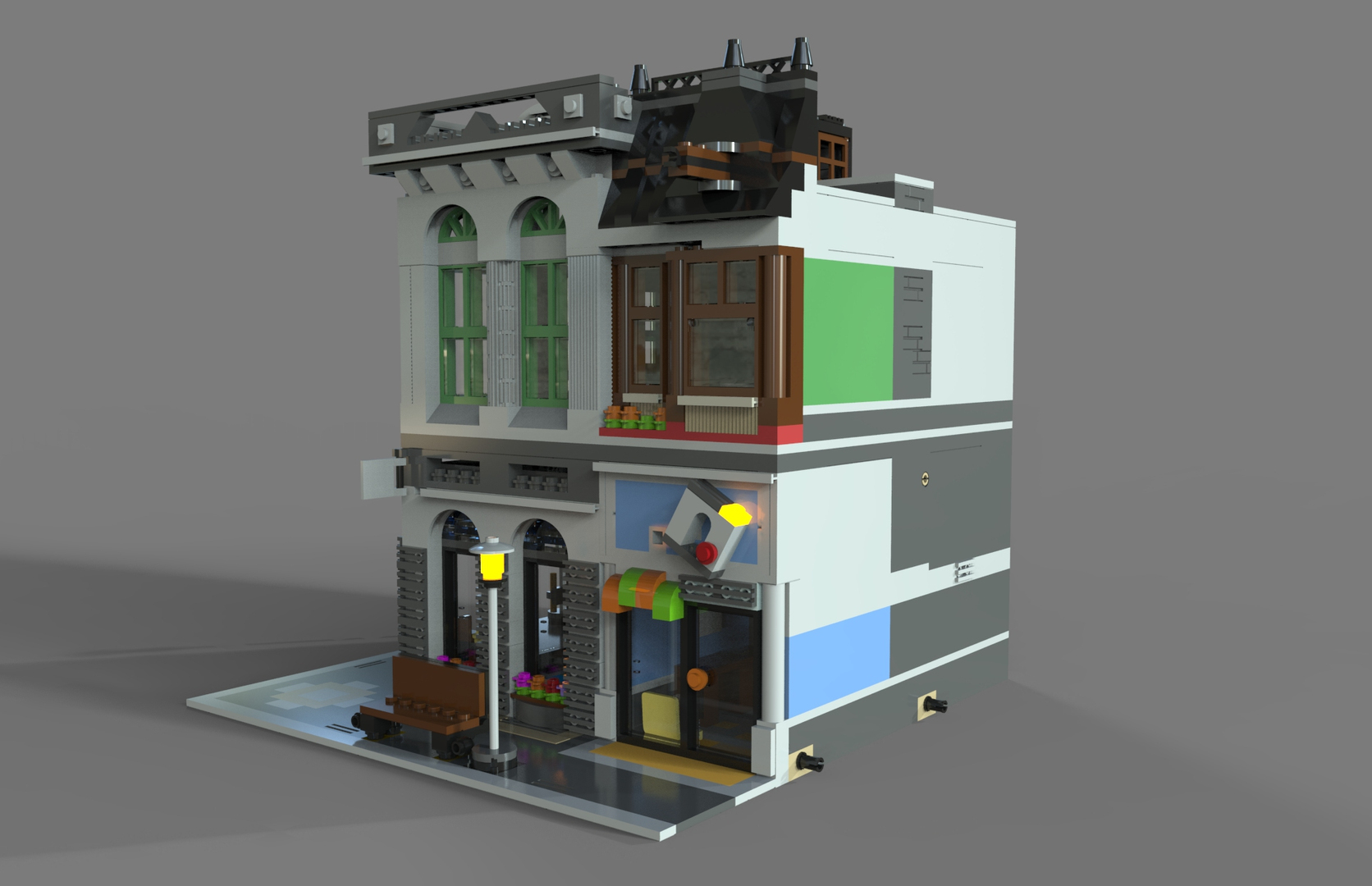 Lego bank 3D model - TurboSquid 1215706