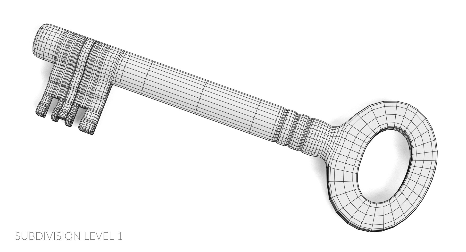 3D Key 3 - TurboSquid 1393959