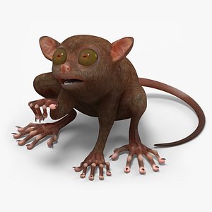 3D model Tarsier Rigged
