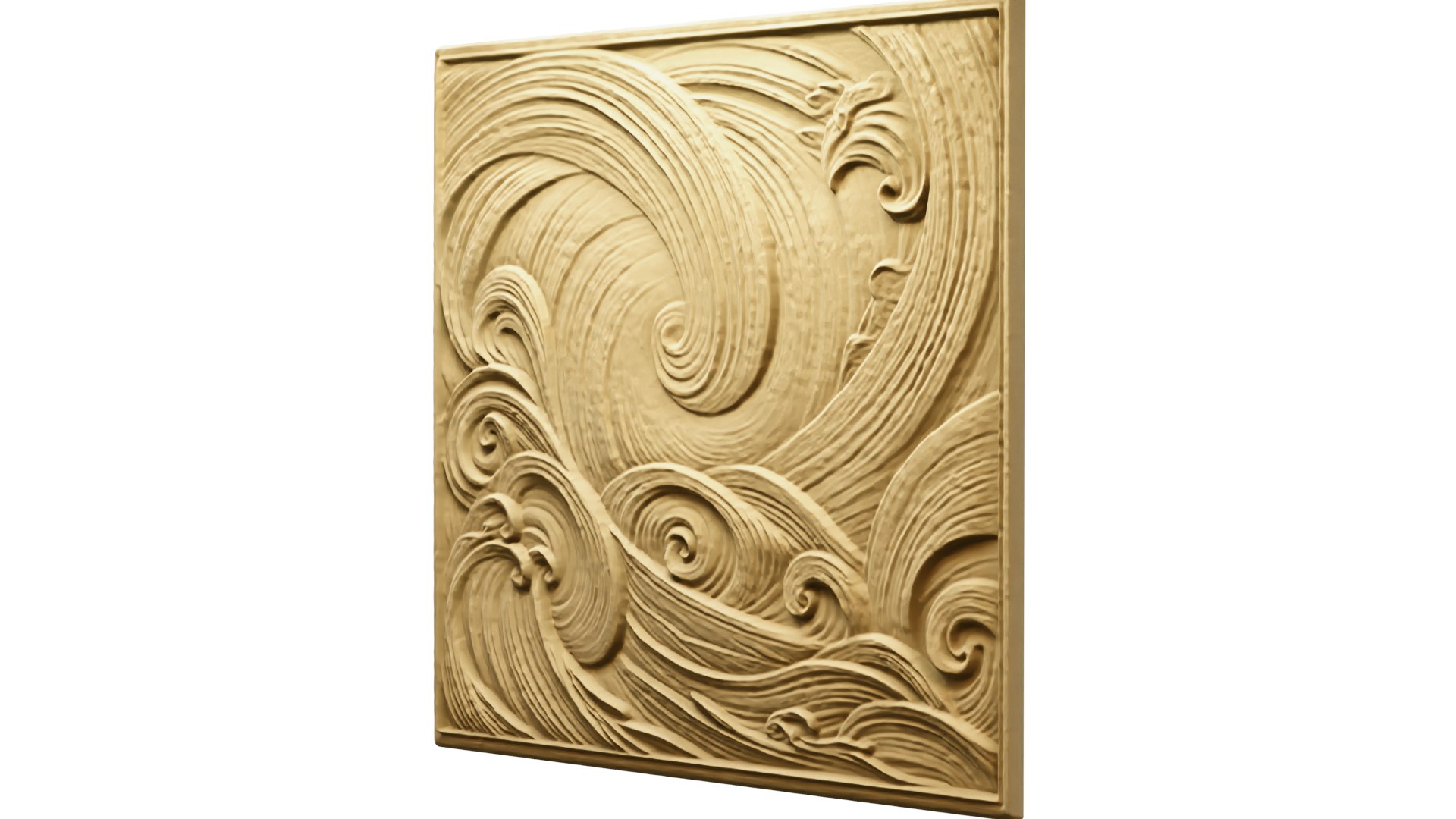 3D Model Modern Panel Wall Decor Set Relief Stl Mural CNC 167 ...