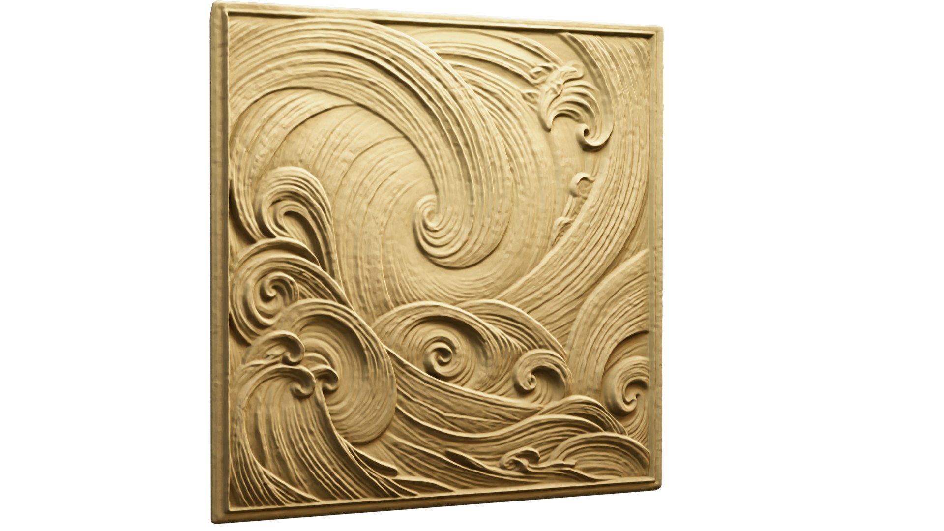3D Model Modern Panel Wall Decor Set Relief Stl Mural CNC 167 ...