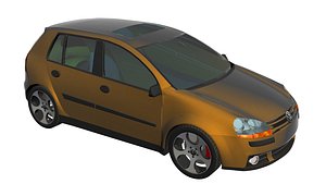 free volkswagen golf 3d model