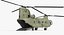 army transport helicopter ch-47 chinook 3D model