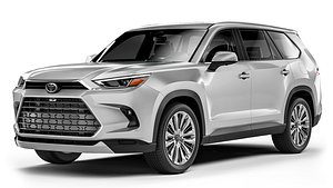3D Toyota Grand Highlander 2024