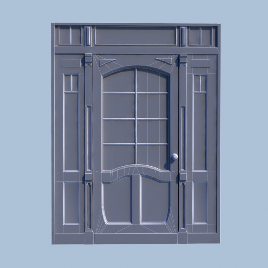 old door 3d model