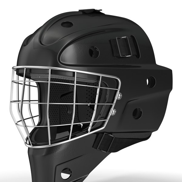 3d model hockey goalie mask generic