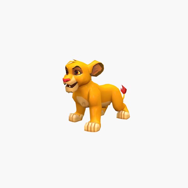 Simba 3D model